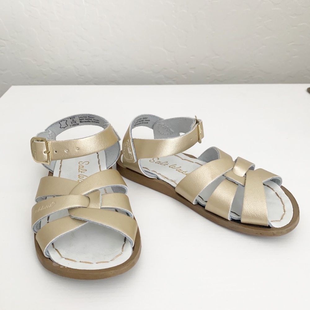 Saltwater Sandals - Toddler size 8 - Like New!!!